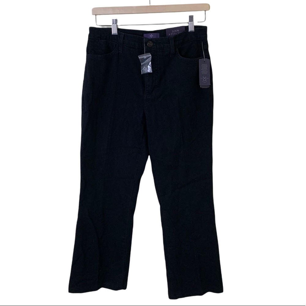 NWT NYDJ Black Bootleg Jeans in Size 10 | Black NYDJ Flare Jeans